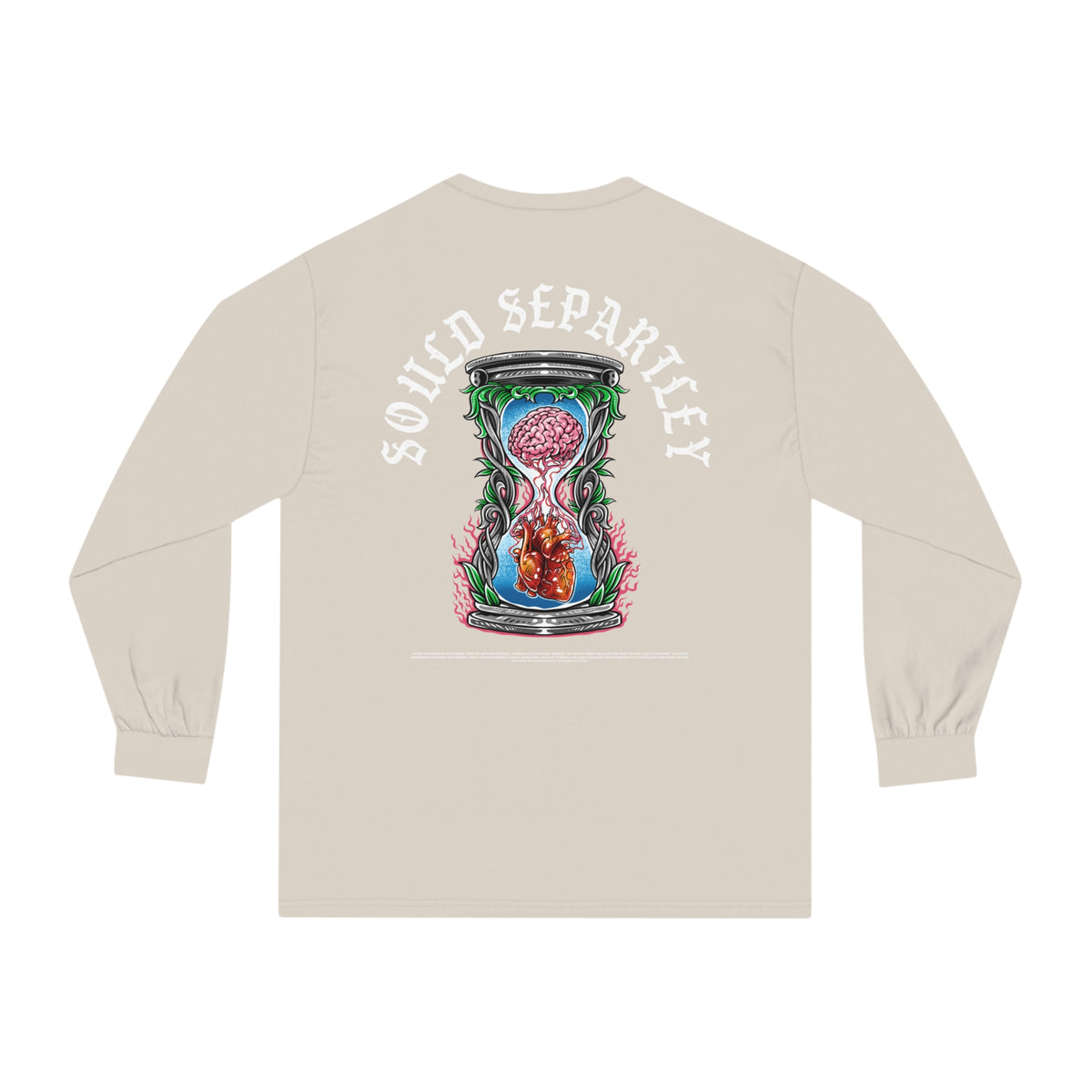 Emotional Detachment Cotton  Long Sleeve Shirt