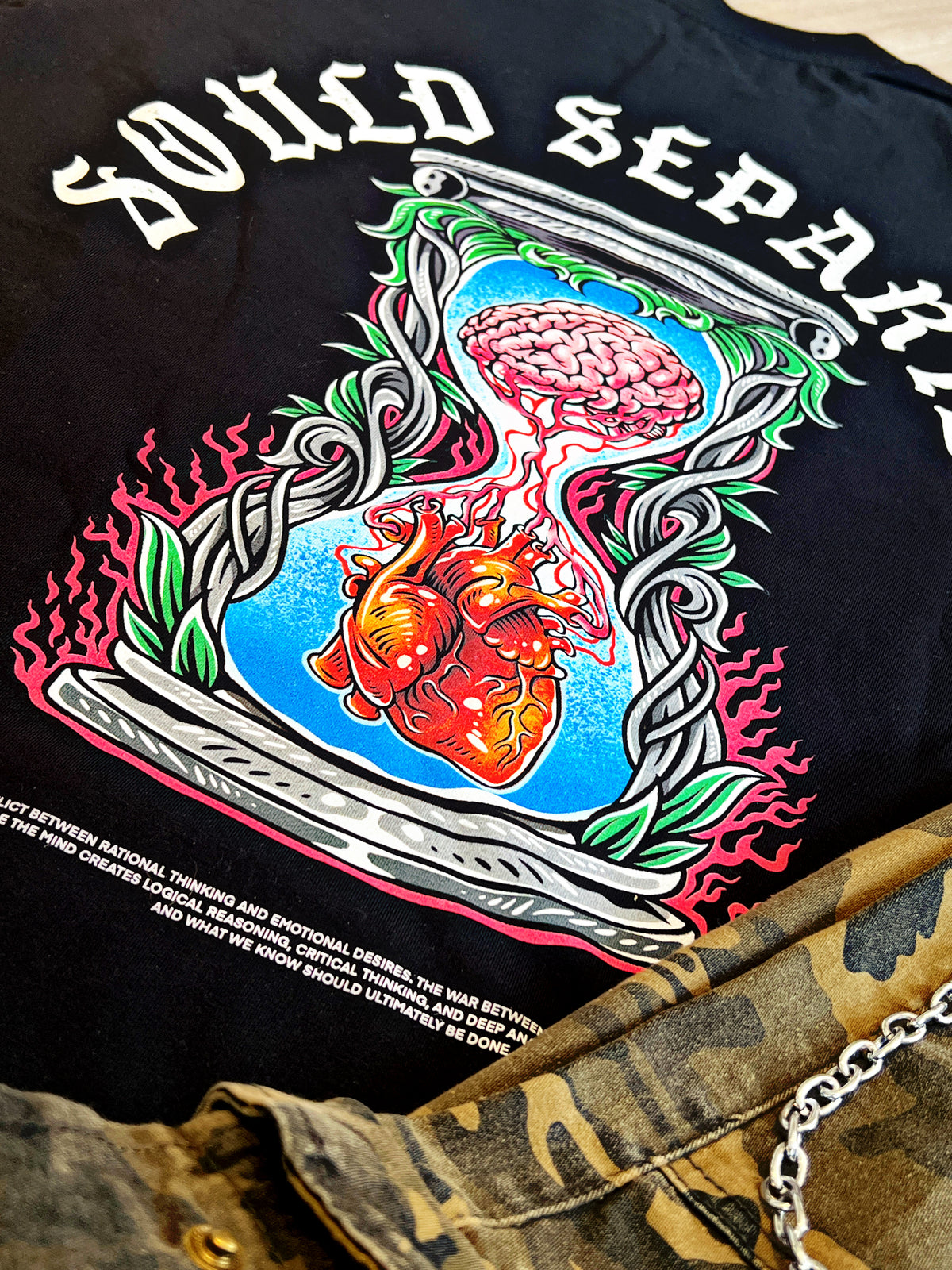 Emotional Detachment Cotton  Long Sleeve Shirt